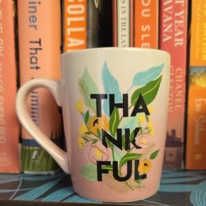 Starbucks Pink Floral 'Thankful' 10oz Mug